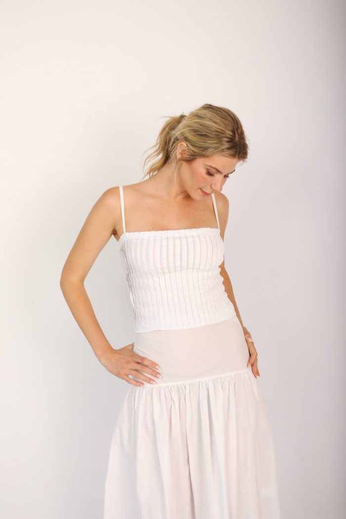 Falda Isabella Blanca - Imagen 2