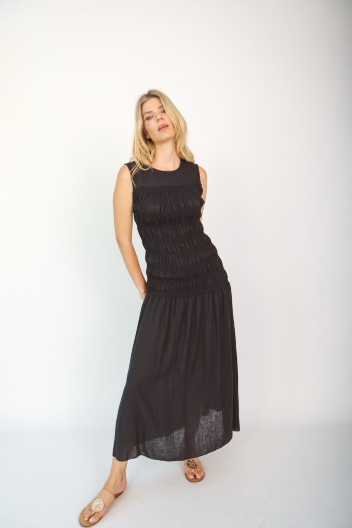 Vestido Ática Azul Marino