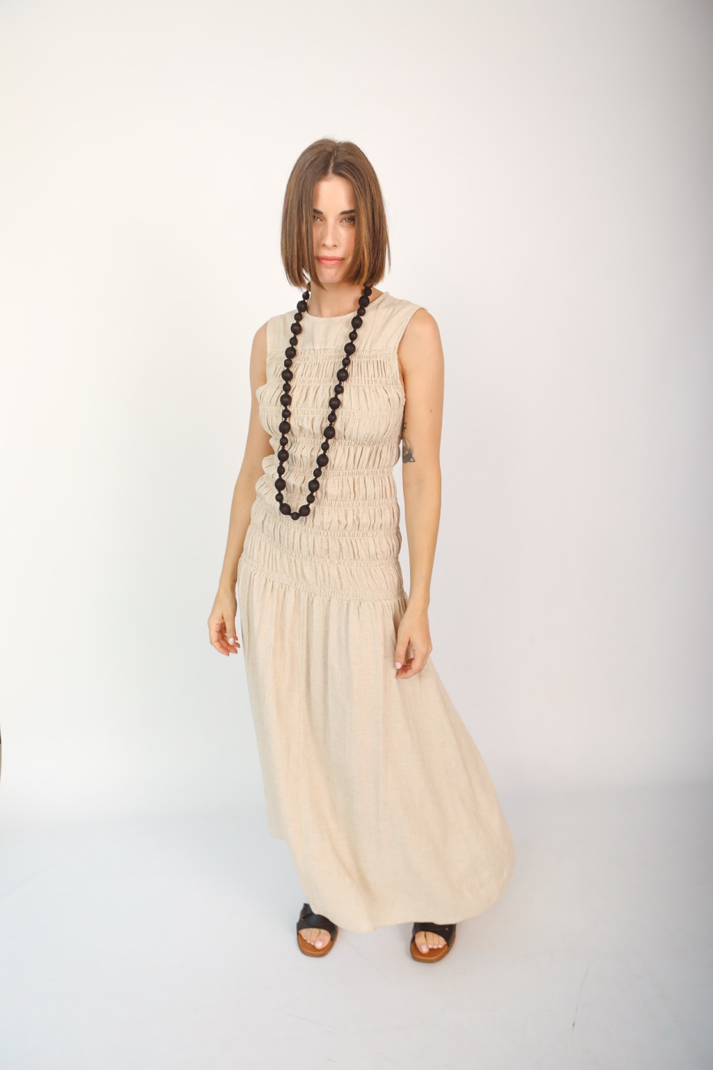 Vestido Ática Marfil