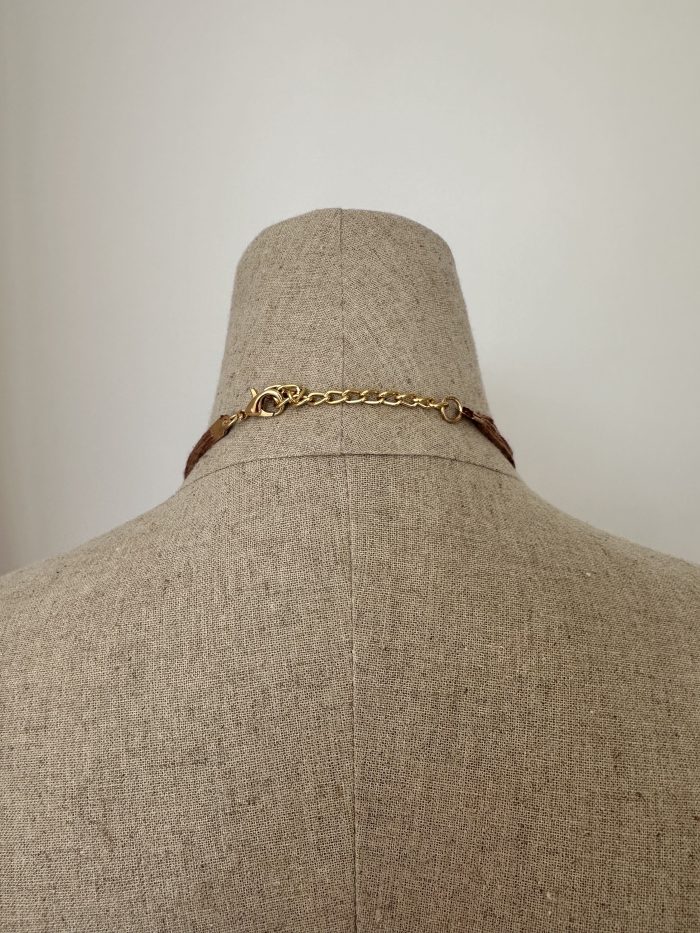 Collar Bolas XL Dorado - Imagen 2