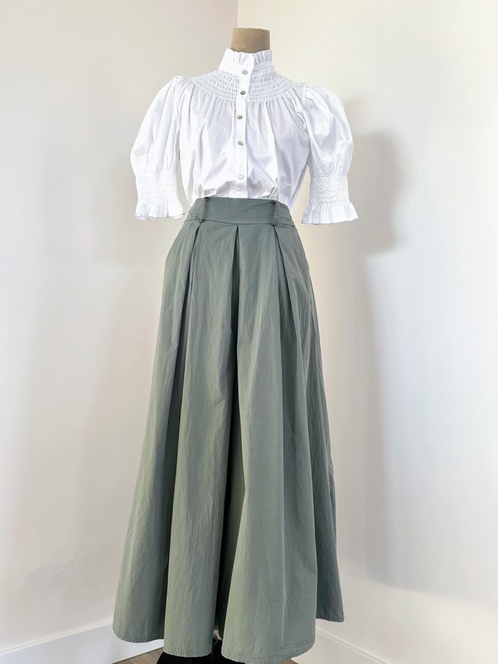 Pantalón Palazzo Kaki
