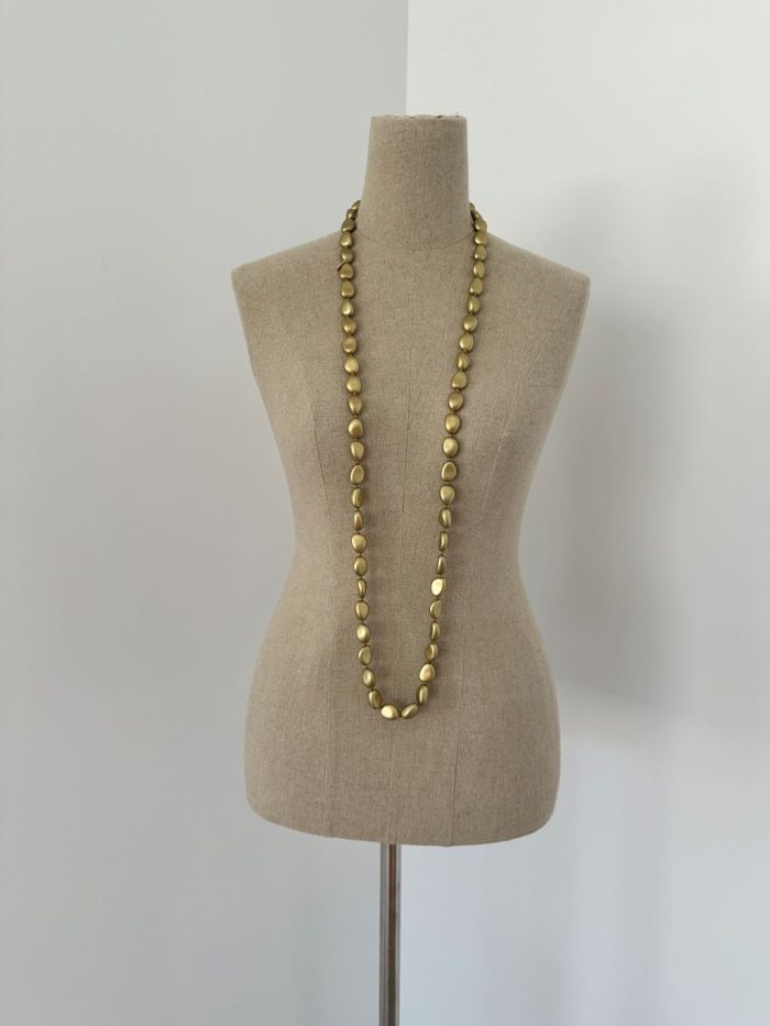 Collar de Cuentas Dorado