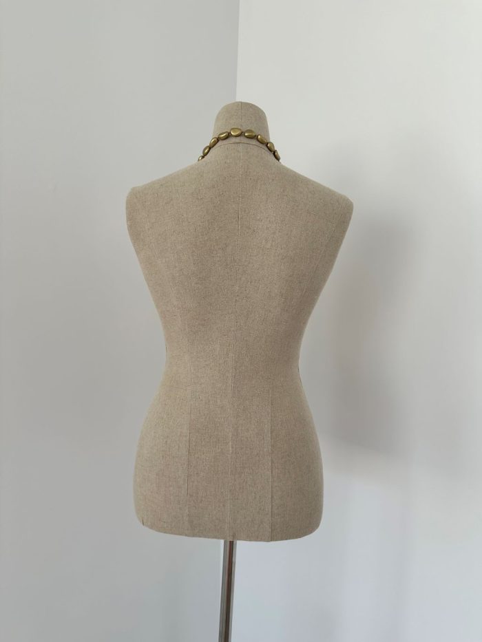 Collar de Cuentas Dorado - Imagen 3