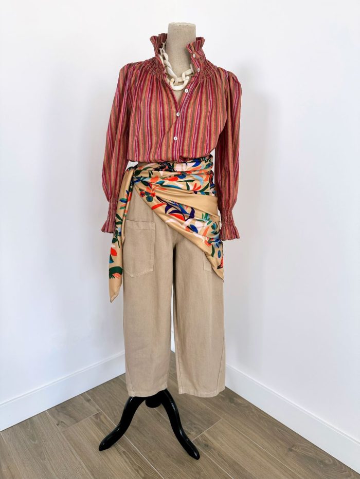 Jeans Barrel Leg Tostado (Quedan pocas unidades) - Imagen 2