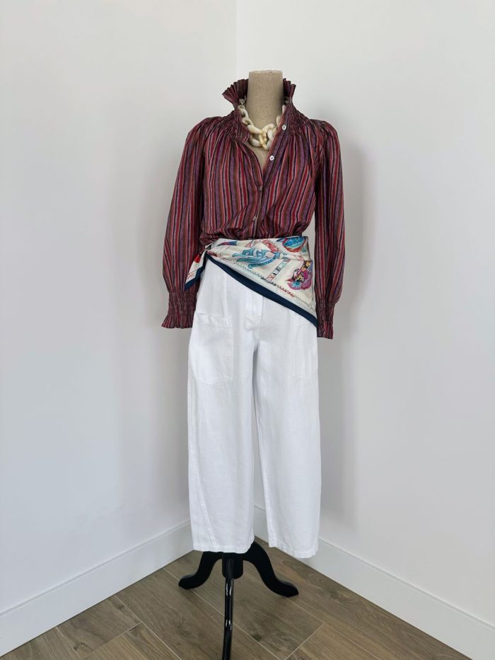 Jeans Barrel Leg Blanco (Quedan pocas unidades) - Imagen 2