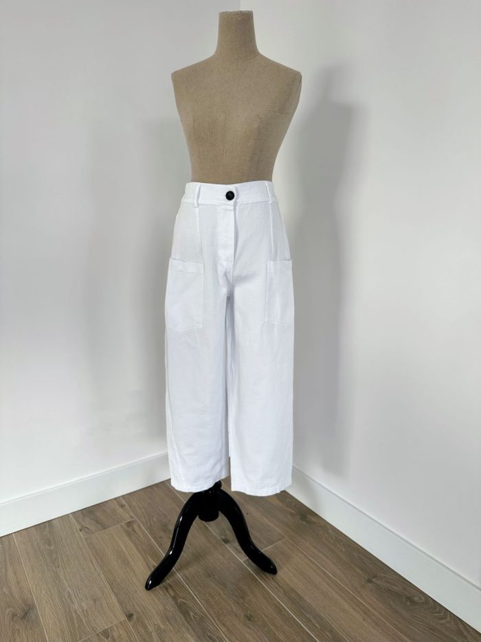 Jeans Barrel Leg Blanco (Quedan pocas unidades) - Imagen 4