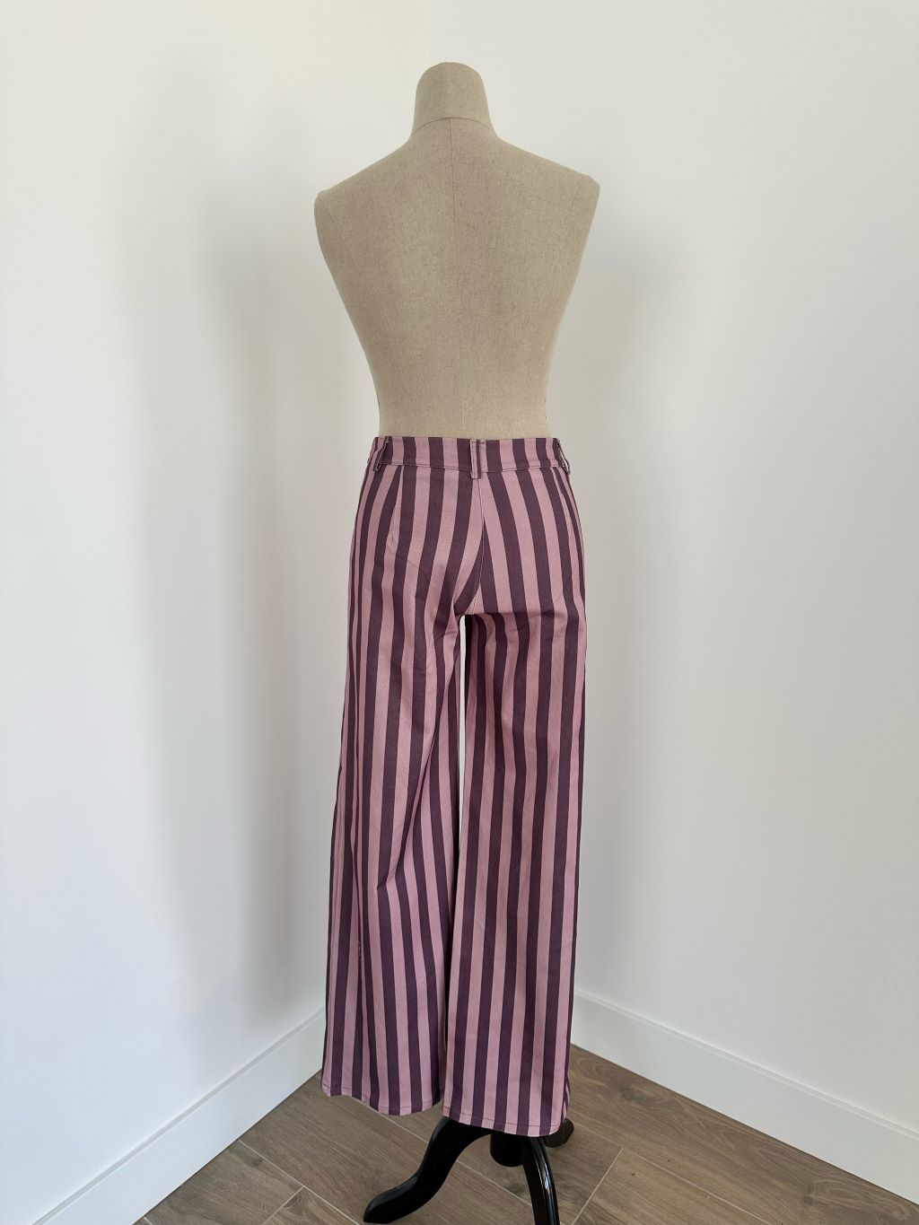 Pantalón Rayas Rosa/Malva (Última Unidad) - Imagen 3