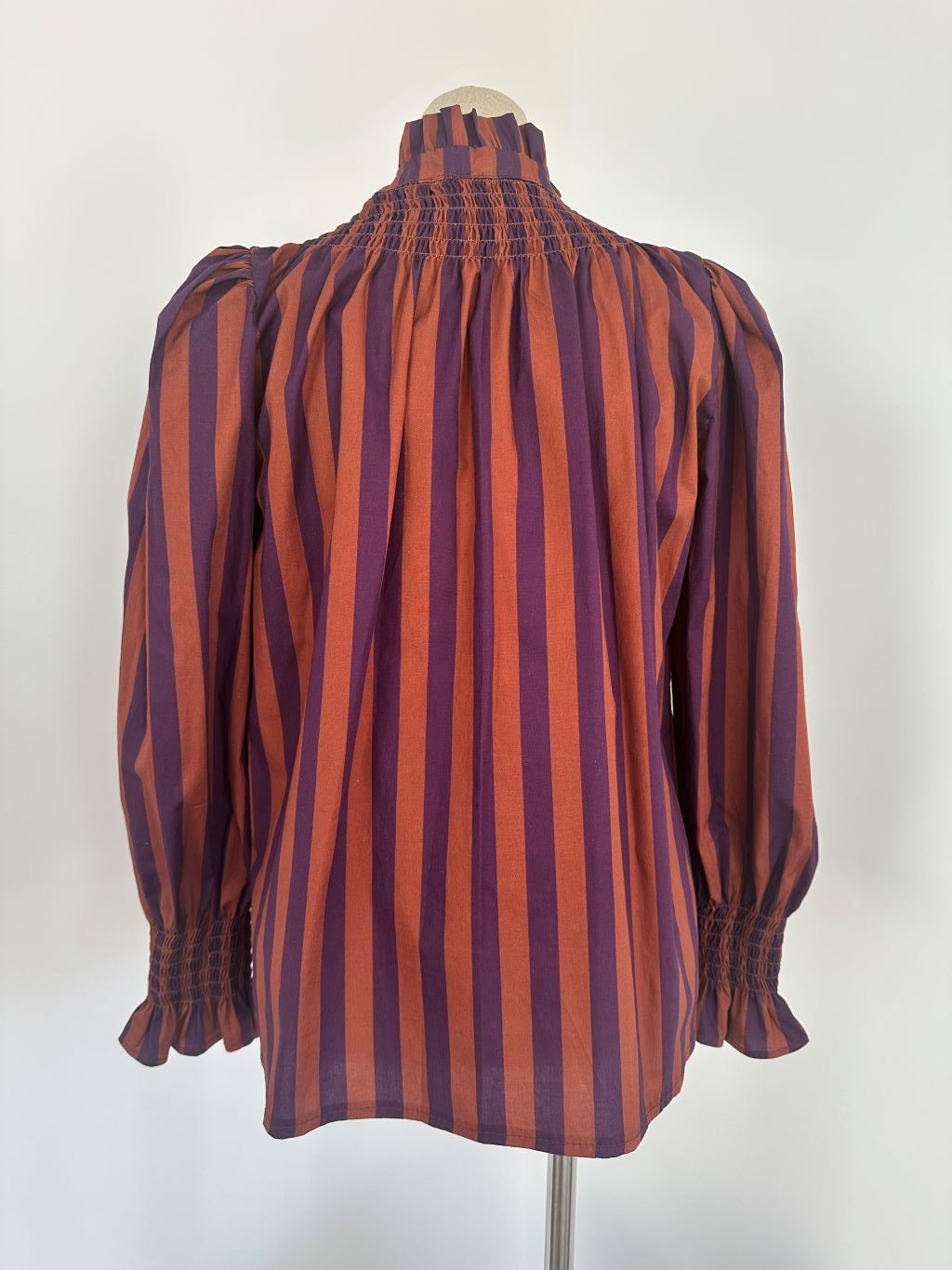 Camisa Rayas Teja/Morado (Quedan pocas unidades) - Imagen 4