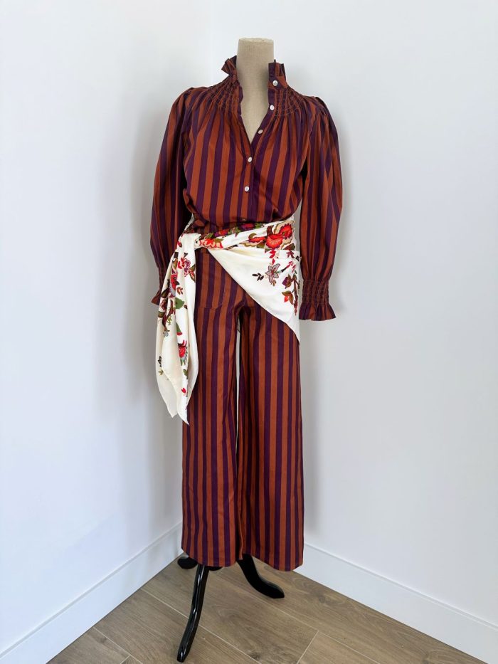 Pantalón Rayas Teja/Morado (Quedan pocas unidades) - Imagen 2