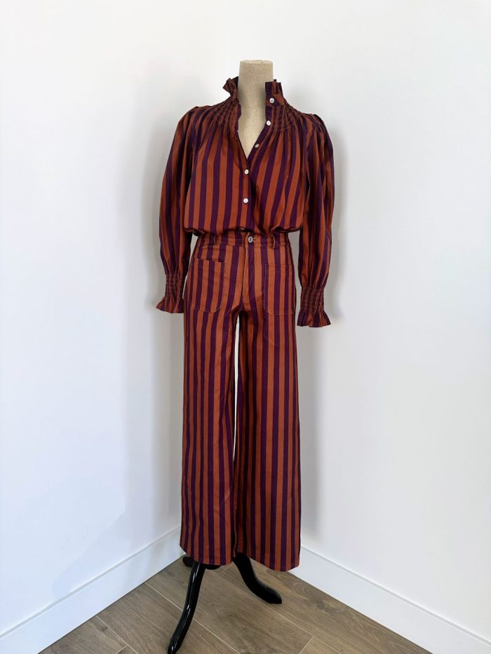 Pantalón Rayas Teja/Morado (Quedan pocas unidades)