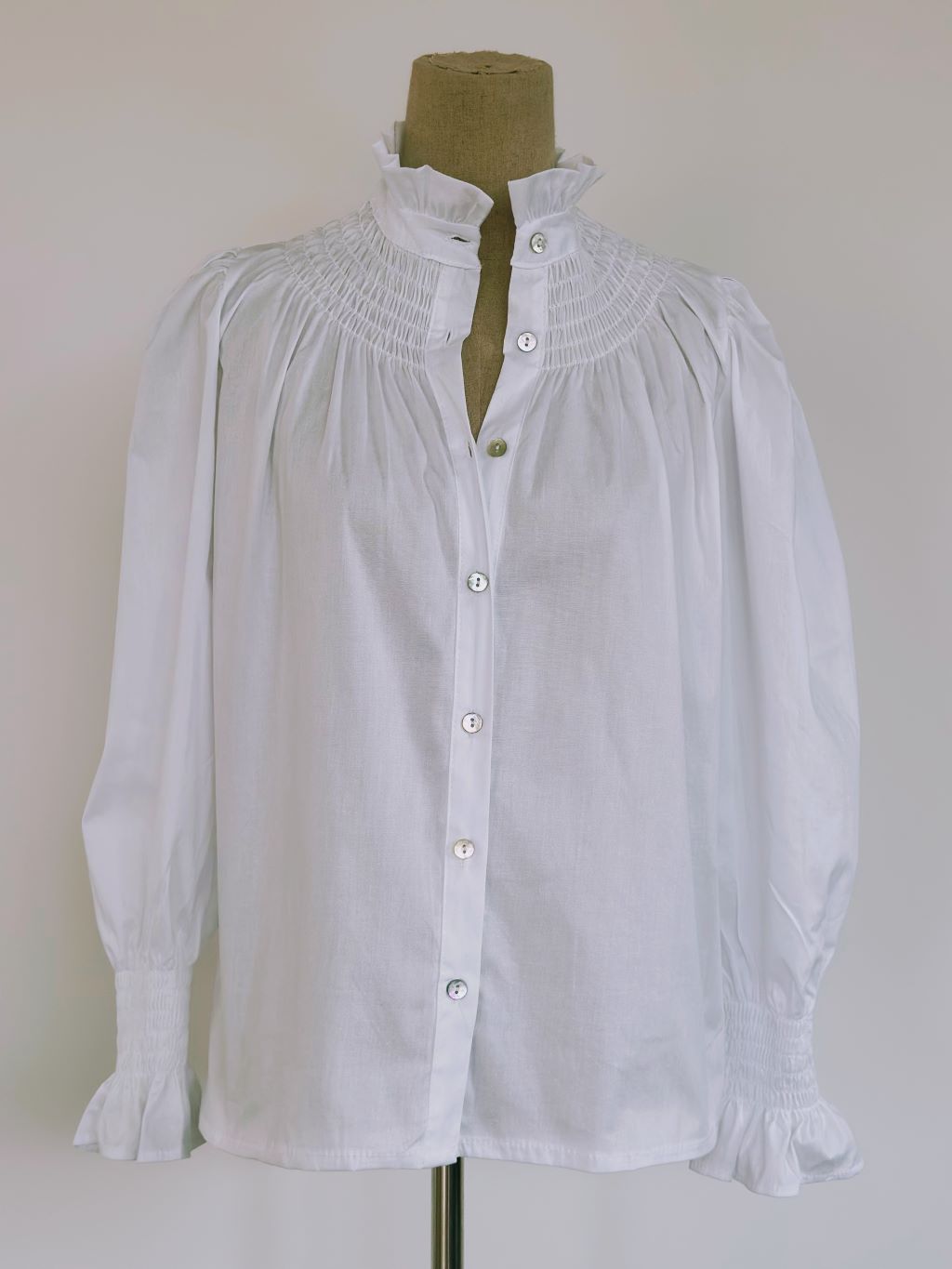 Camisa Santoña Blanco