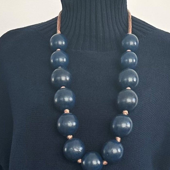 Collar Bolas XL Marino