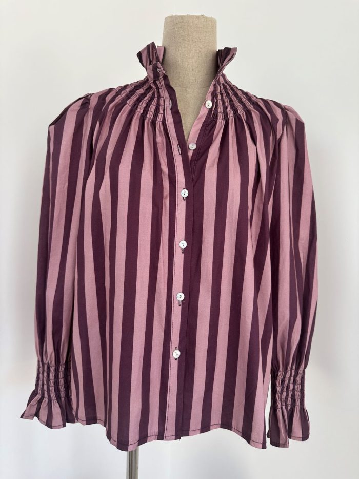 Camisa Rayas Rosa/Malva (Quedan pocas unidades)