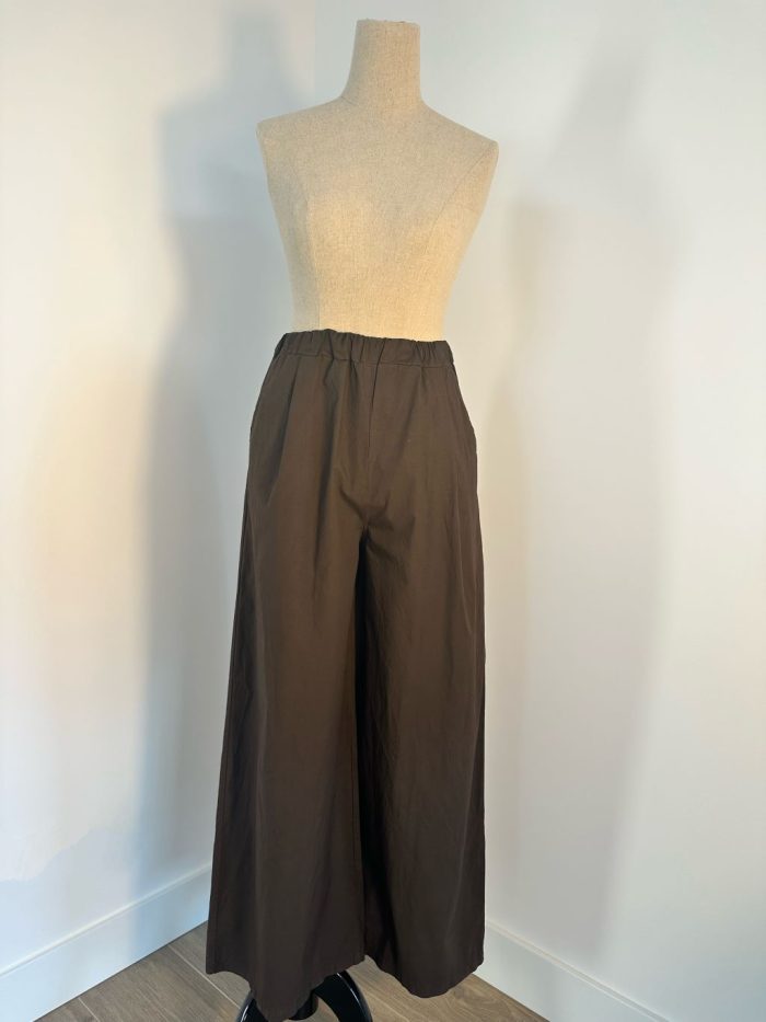 Pantalón Palazzo Chocolate - Imagen 4