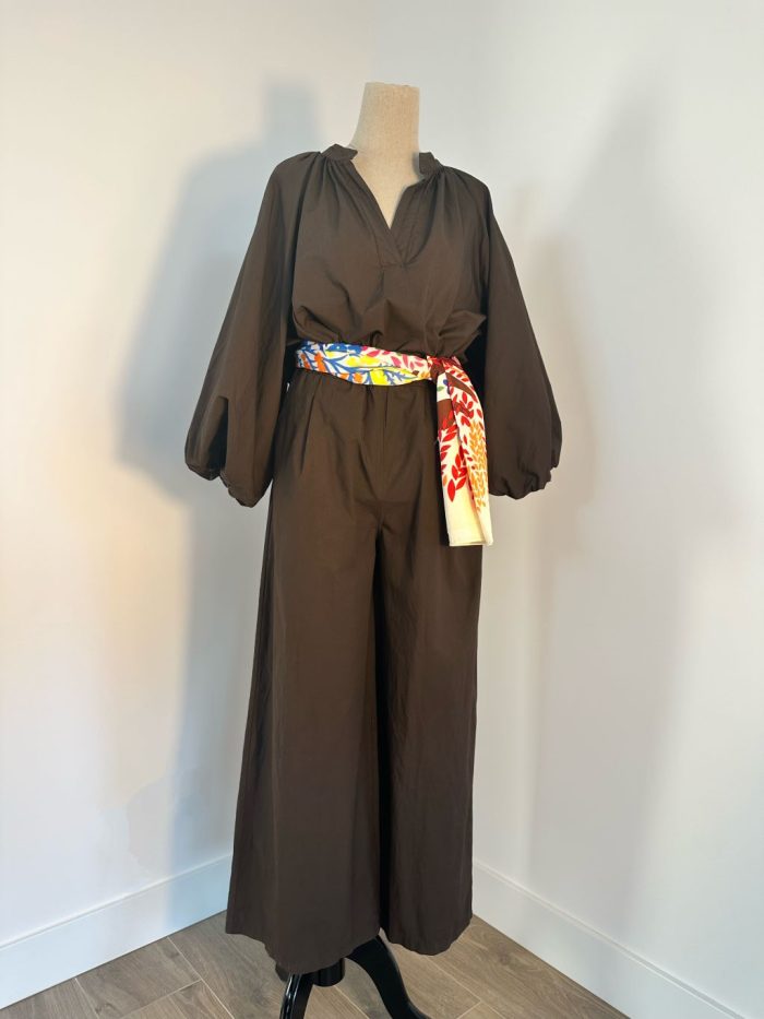 Camisa Oversize Chocolate - Imagen 2