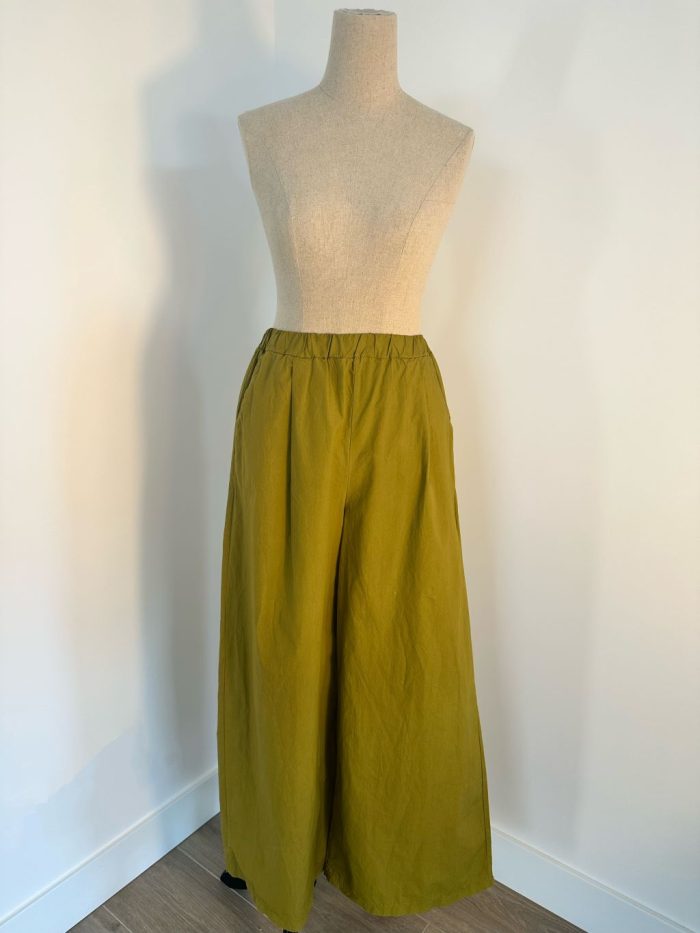 Pantalón Palazzo Oliva - Imagen 3