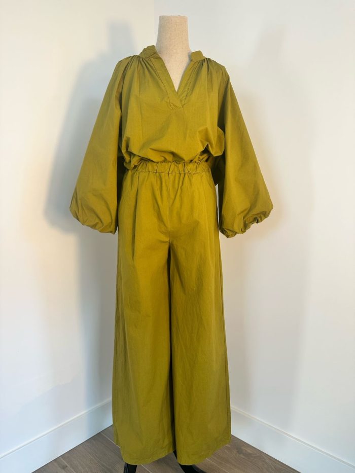 Camisa Oversize Oliva - Imagen 2