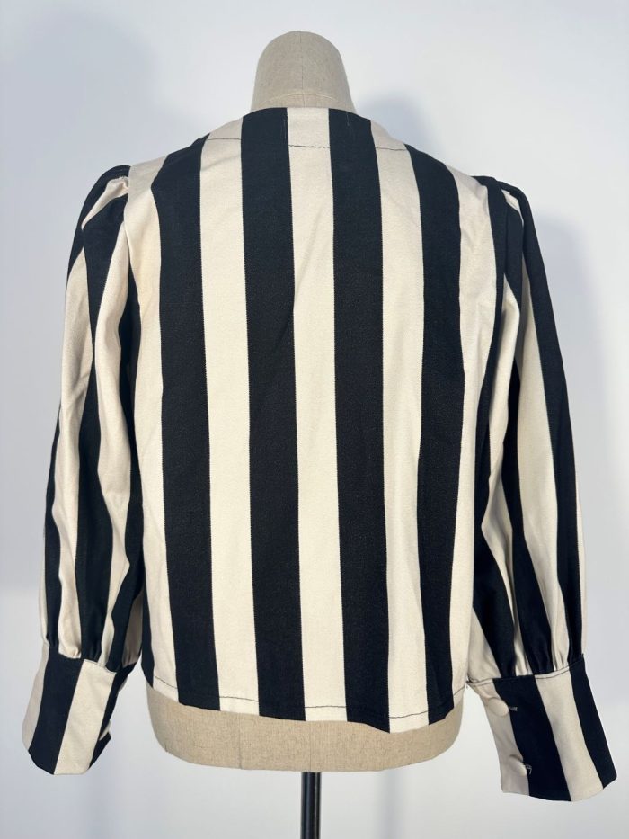 Chaqueta Cartes Negro/Crudo - Imagen 6