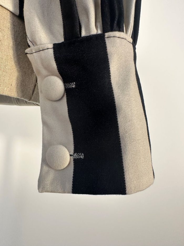 Chaqueta Cartes Negro/Crudo - Imagen 4