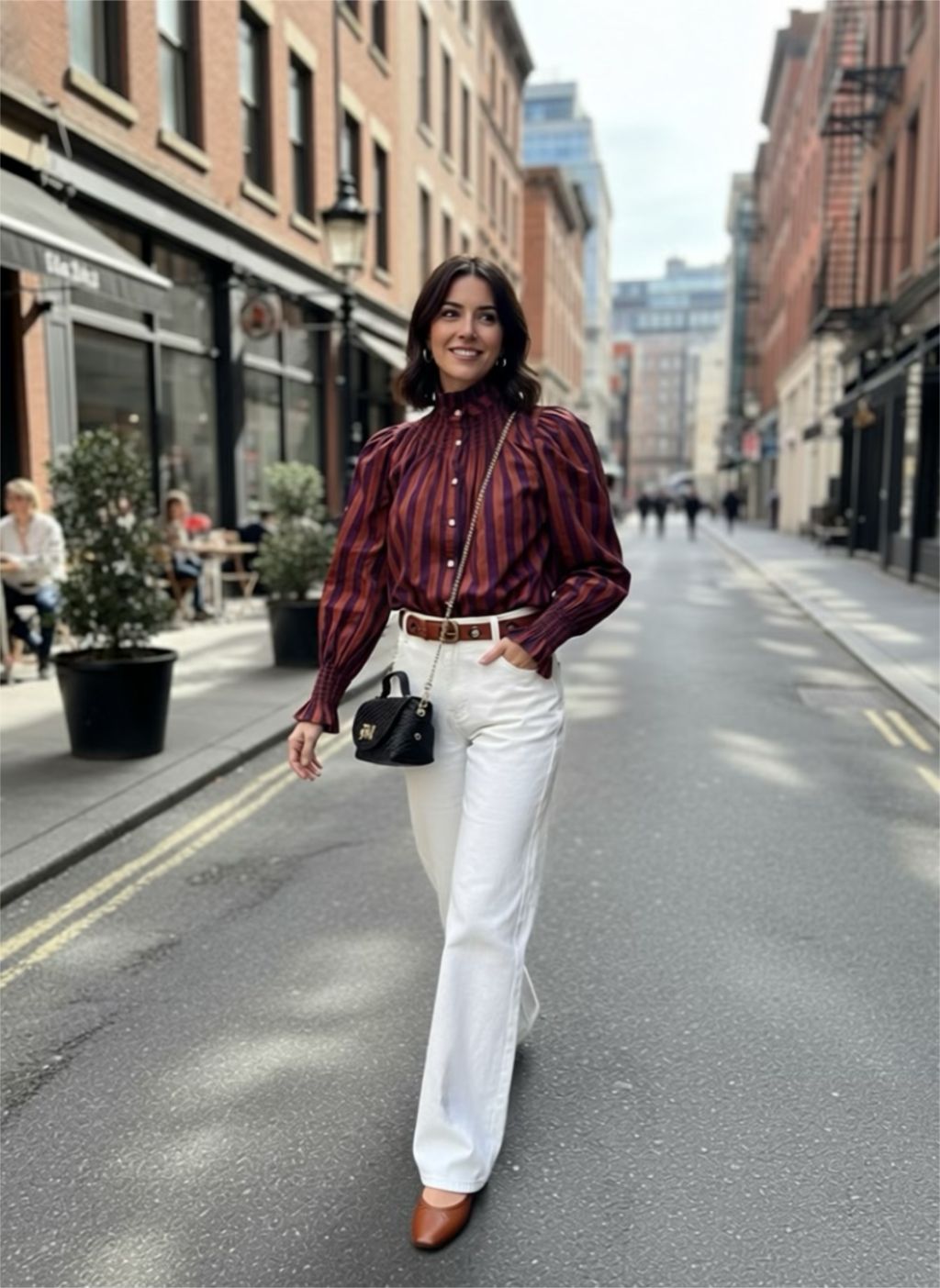 Jeans Blanco con Estrellas - Imagen 2