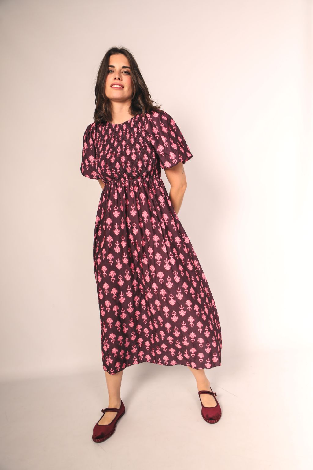 Vestido Fabiola Buganvilla