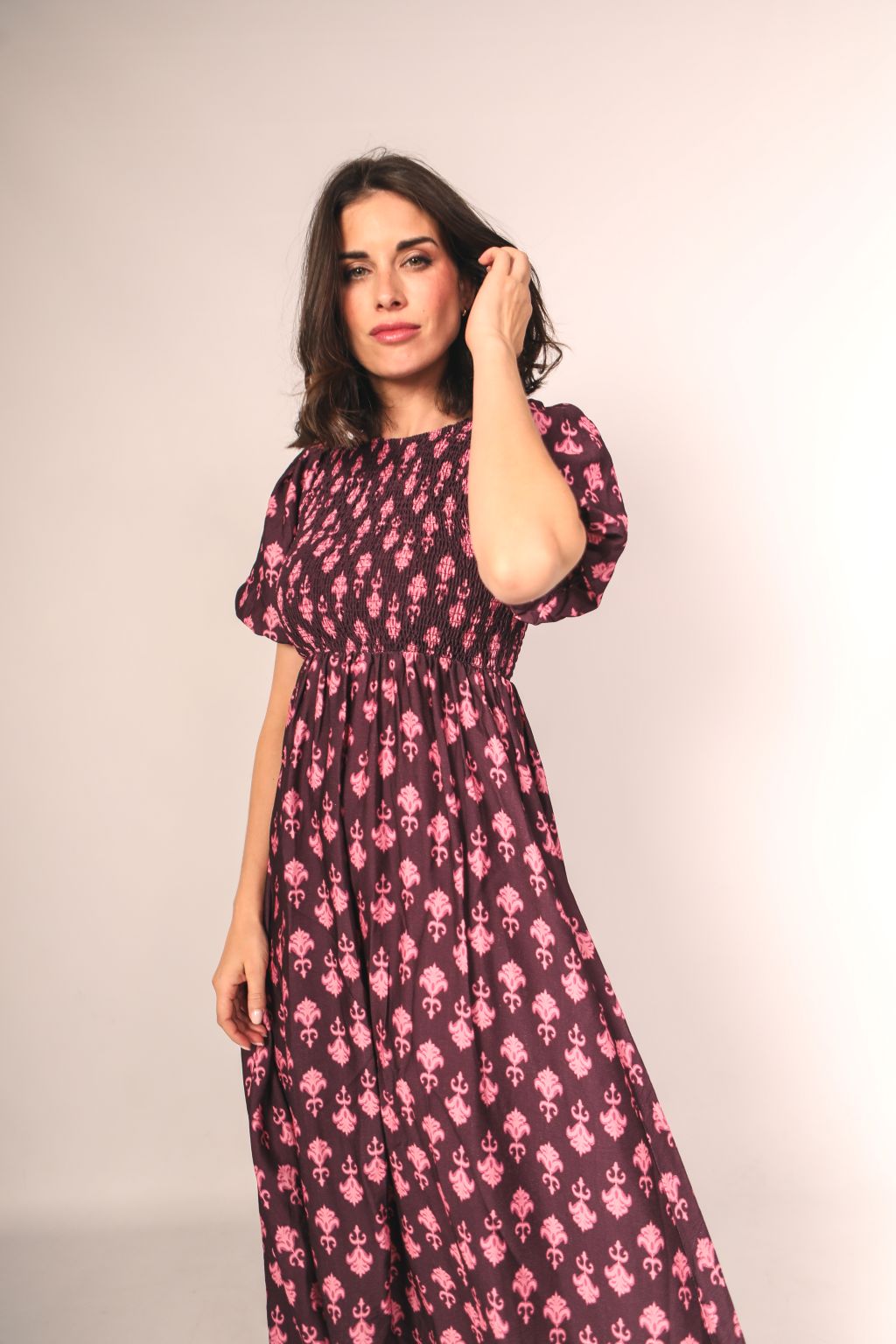 Vestido Fabiola Buganvilla - Imagen 5