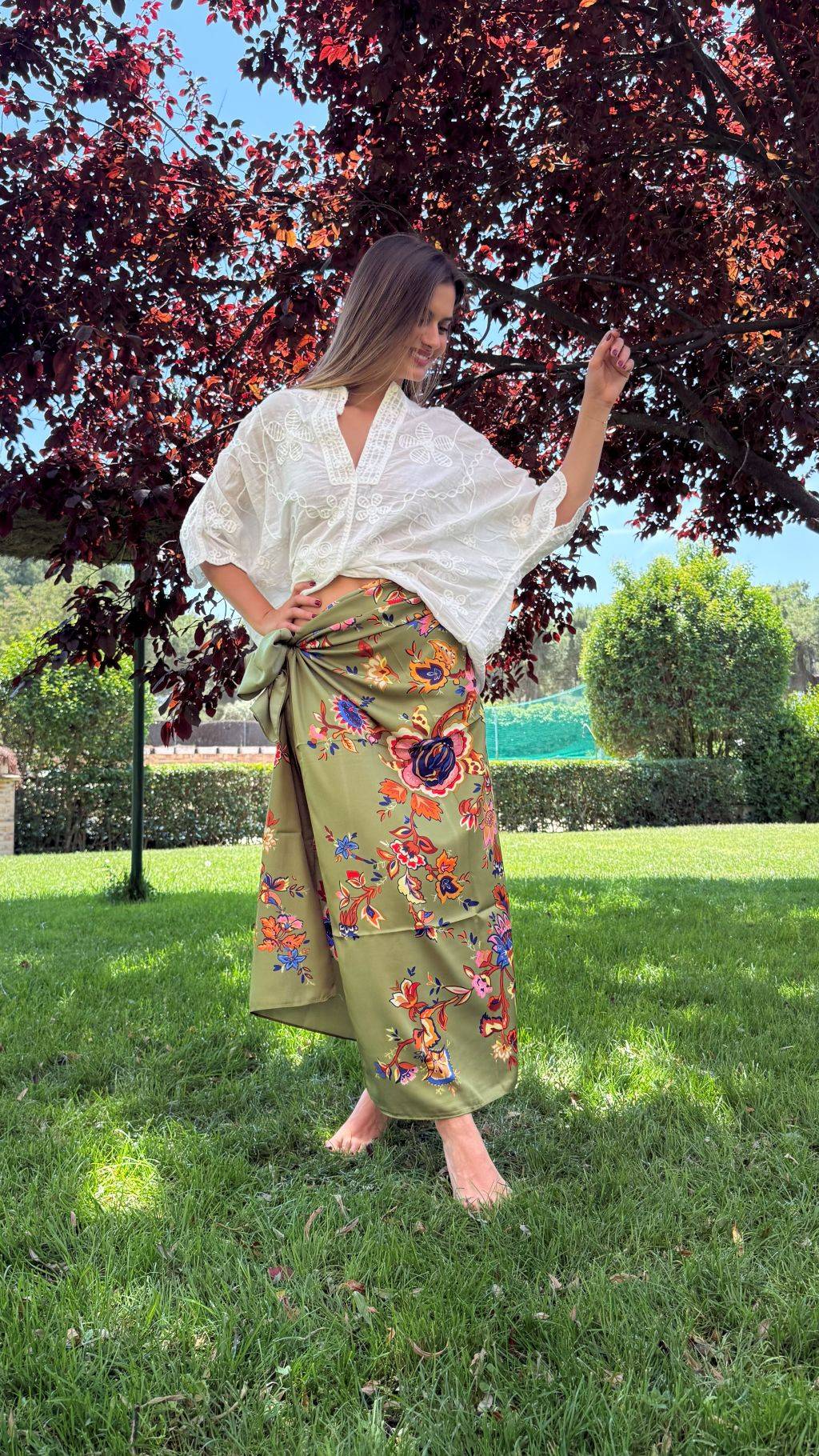 Blusa Boho Bordada